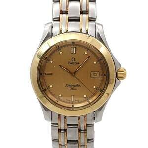 Omega Seamaster 120 2311 10 Two-Tone Men's Watch, Date, Gold (YG), Yellow Gol...
